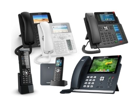 Fanvil, Snom, and Yealink Phones